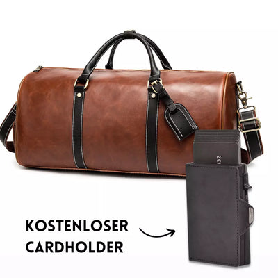 Bündelangebot : Leder Sporttasche & kostenloser Cardholder