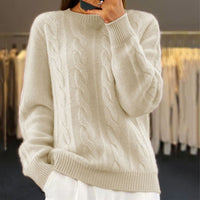 Gloire - Stilvoller und bequemer Pullover in Beige