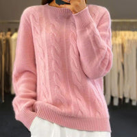 Gloire - Stilvoller und bequemer Pullover in Rosa