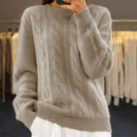 Gloire - Stilvoller und bequemer Pullover in Khaki