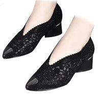 Jane™ - Orthopädische Mesh-Sandalen in Schwarz (fast ausverkauft)