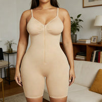 Sophie | Ganzkörper-Shaper mit Po-Lifter in Khaki