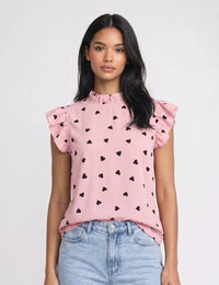 Herzprint Rosa