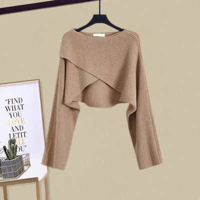 Amélia– Elegantes Strickkleid-Set