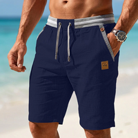 Tamo | Herren Sommer Shorts leicht und atmungsaktiv in Dunkelblau