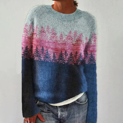 Damen - Warmer Strickpullover