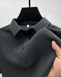 PRESTIGIO | POLO PREMIUM HERREN in Grau