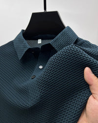 PRESTIGIO | POLO PREMIUM HERREN in Blau