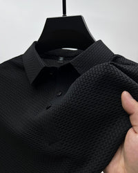 PRESTIGIO | POLO PREMIUM HERREN in Schwarz