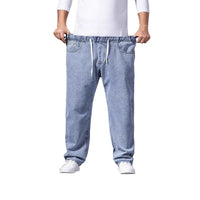 Timo | Herren Denim Jogginghose mit Kordelzug in Hellblau