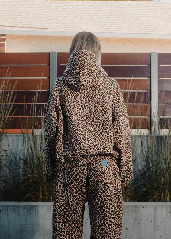 Fudus | Leopard Print Hoodie