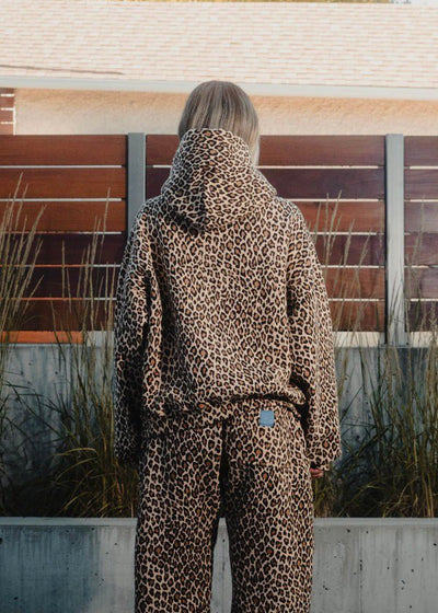 Fudus | Leopard Print Hoodie