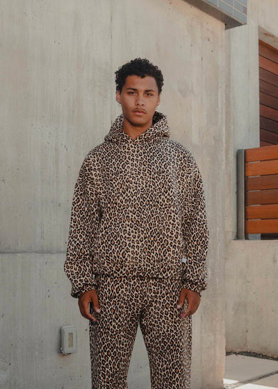 Fudus | Leopard Print Hoodie
