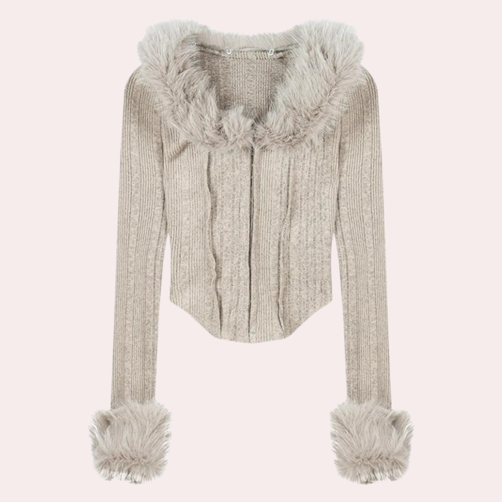 KIELLE - Elegante Strickjacke für Frauen