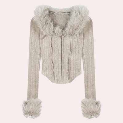 KIELLE - Elegante Strickjacke für Frauen