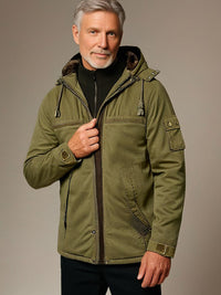 JACKSON – Die kuschelige Fleecejacke für kalte Tage in Grün
