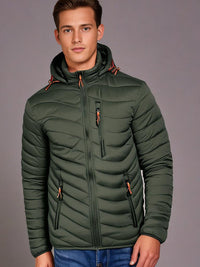 ALBERTO – Winterjacke für kalte Tage mit optimaler Wärme in Grün