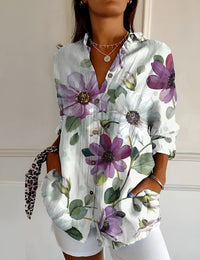 Lila Blumen