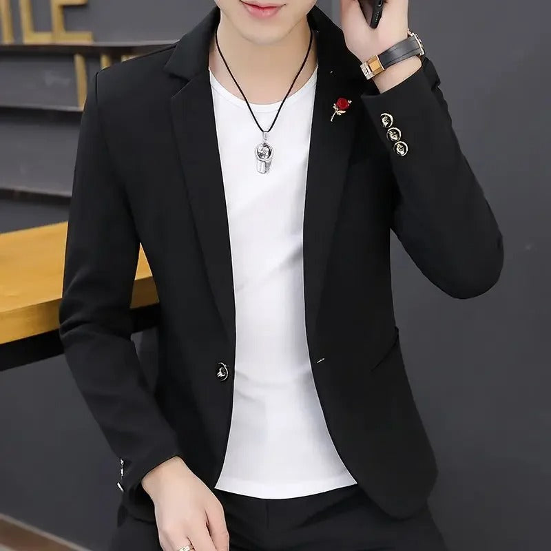 Adrian - Herren Einreihiger Blazer