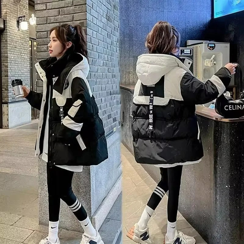 Valentina - Damen Winter-Parka mit Kontrastdetails