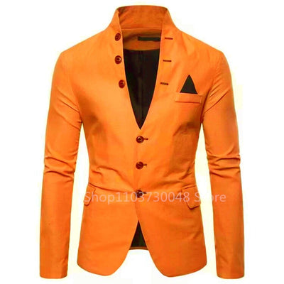 Chester - Anzugjacke mit schmaler Passform und einreihig für Männer