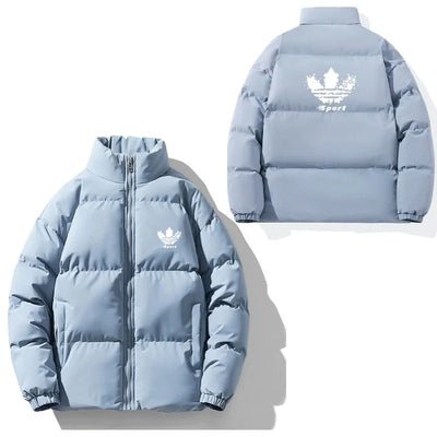 Finn - Herren Sportliche Steppjacke mit Logo-Print