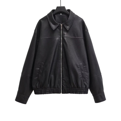 Matteo - Herren Lederjacke im Retro-Stil