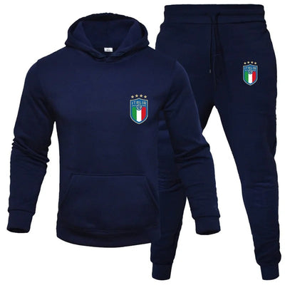 Marco - Herren Trainingsanzug mit Italien-Emblem