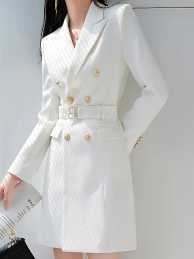 Valentina - Damenblazer - Eleganter, taillierter Schnitt mit Gürteldetail
