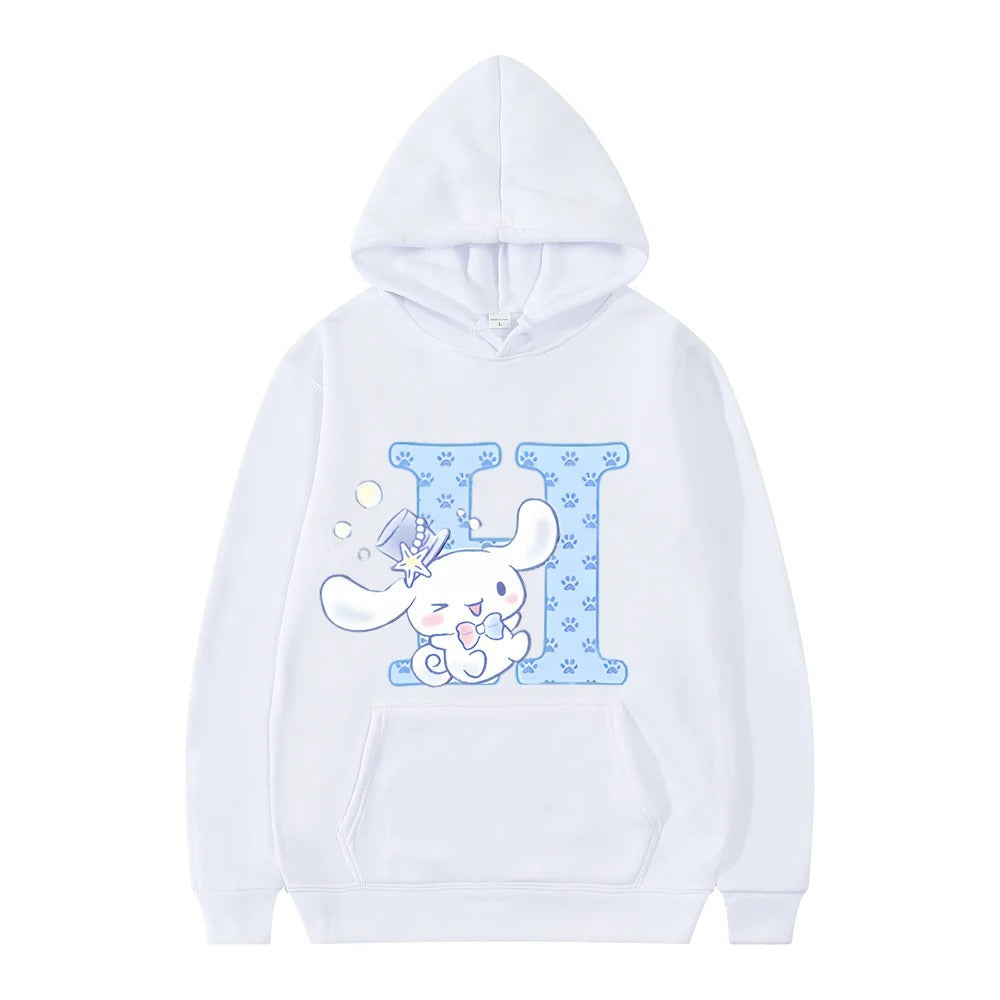 Amada - Kapuzenpullover mit Buchstaben-Print für Damen