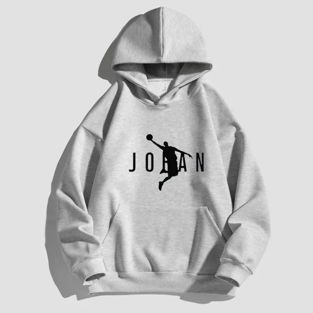 Jaron - Unisex Hoodie mit Sportlichem Print