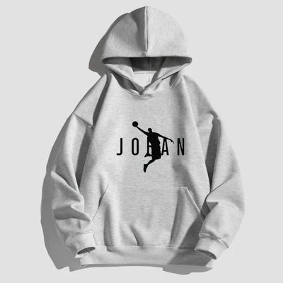 Jaron - Unisex Hoodie mit Sportlichem Print