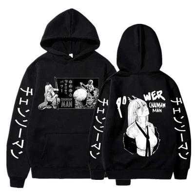 Lise- Kapuzenpulli mit Anime-Print für Männer und Frauen