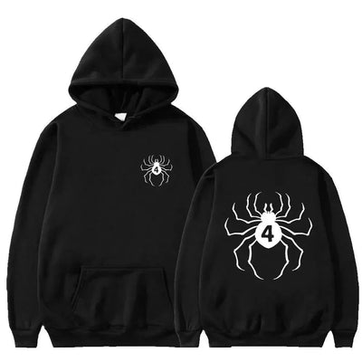 Rico - Unisex Hoodie mit Spinnen-Print