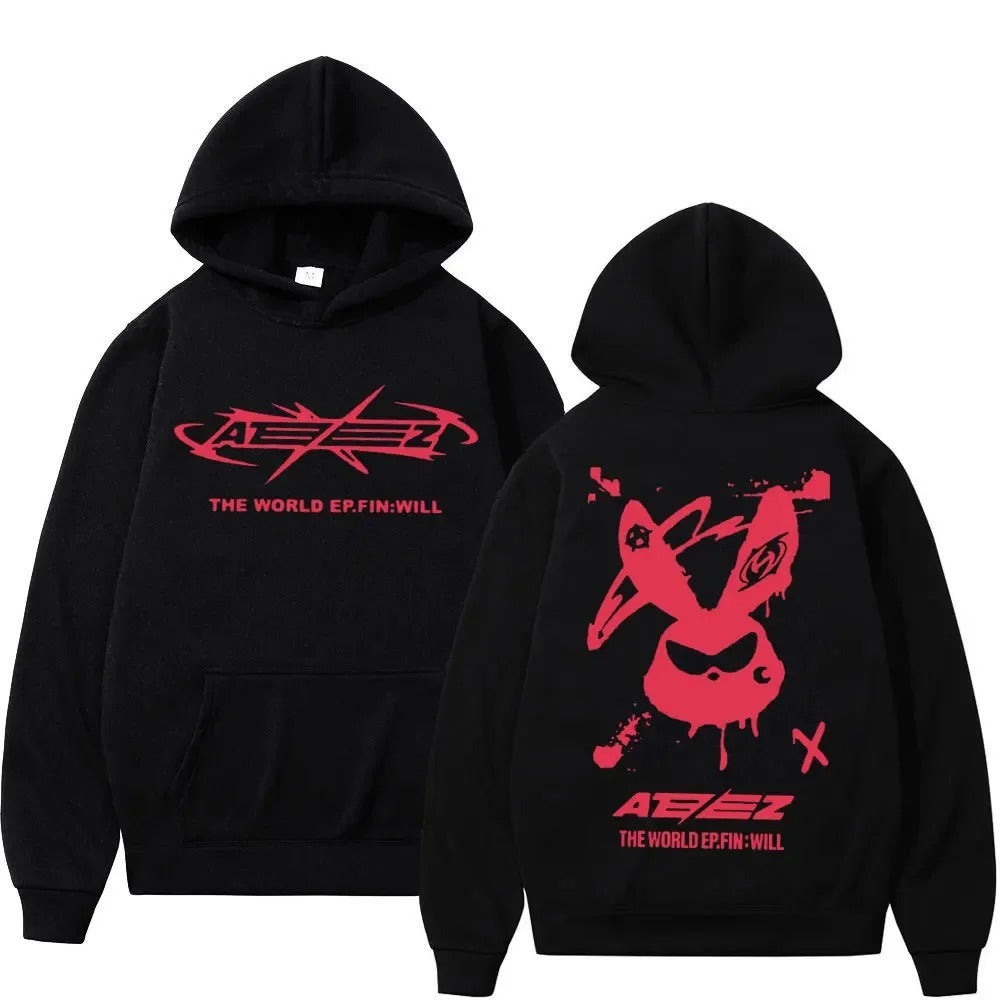Rayan - Unisex Hoodie mit Grafischem Print