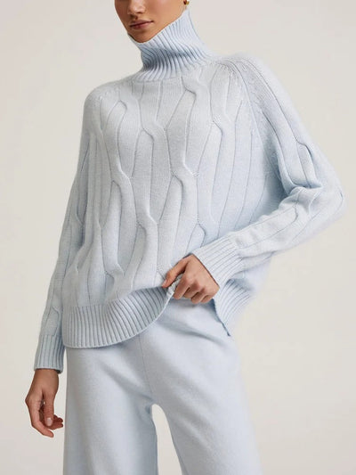 Liana - Damen Strickpullover mit Strukturmuster