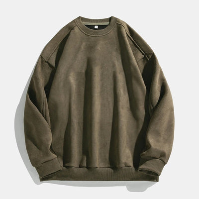 Jeppe - Warmer Pullover mit Wildledertextur für Männer und Frauen
