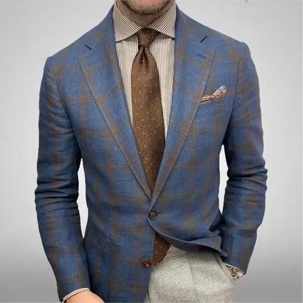 Matteo - Herren Karo-Blazer
