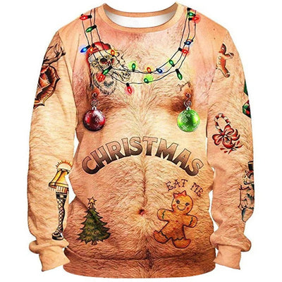 Tessa - Damen Weihnachtspullover mit humorvollem Design