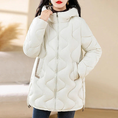 Alina - Damen Steppjacke mit Kapuze