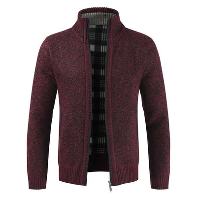 Erwin - Herren Strickjacke mit Reißverschluss