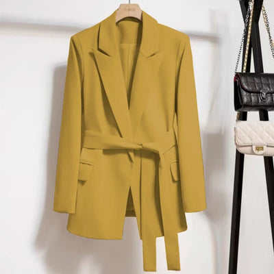 Liana - Damen Blazer mit Bindegürtel