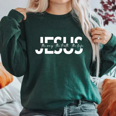 Mathilde - Warmes Sweatshirt mit Christlichen Versen für Frauen