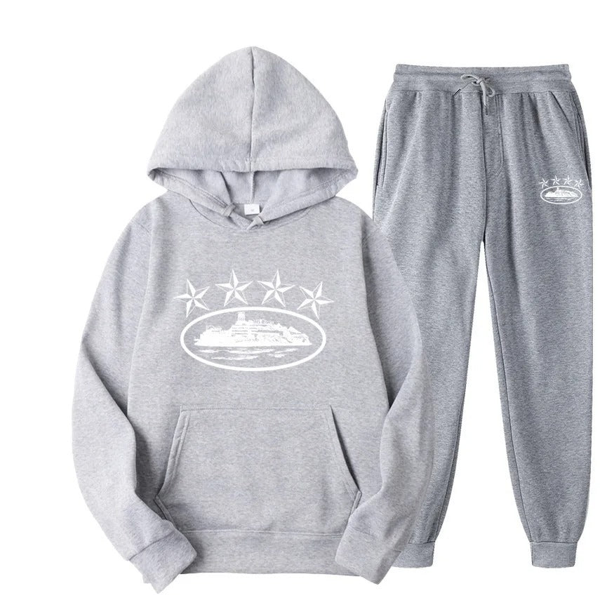 Leon - Herren Hoodie-Set mit Sternmotiv