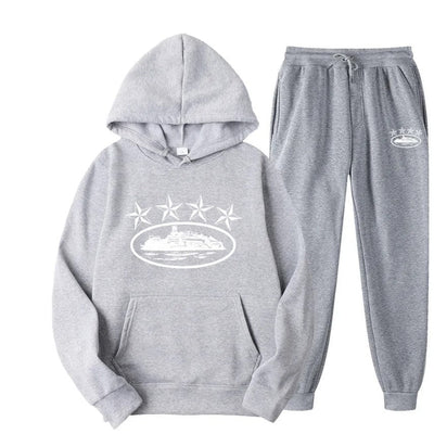 Leon - Herren Hoodie-Set mit Sternmotiv