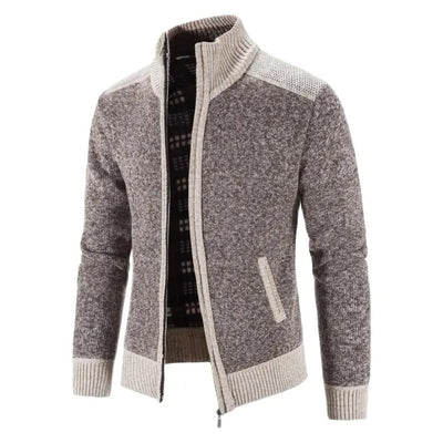 Calvin - Herren Strickjacke mit Reißverschluss