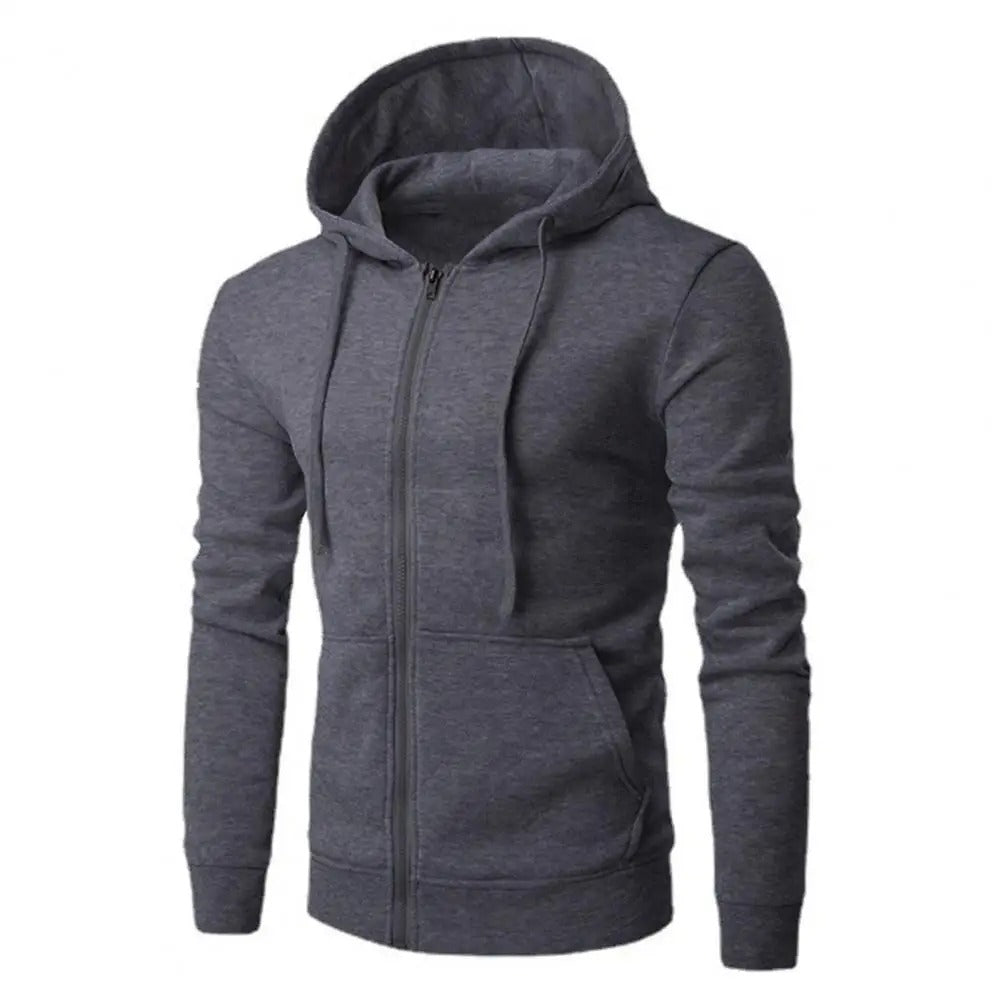 Peter - Lässiger Kapuzenpullover mit Reißverschluss für Männer