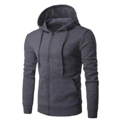 Peter - Lässiger Kapuzenpullover mit Reißverschluss für Männer