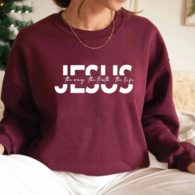 Mathilde - Warmes Sweatshirt mit Christlichen Versen für Frauen