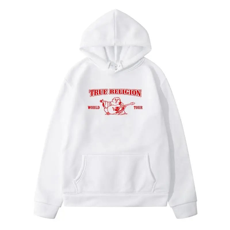 Damien - Herren Hoodie mit Statement-Print